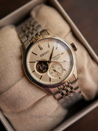 Seiko Presage Classic 'Semi-Skeleton' Open Heart SPB469
