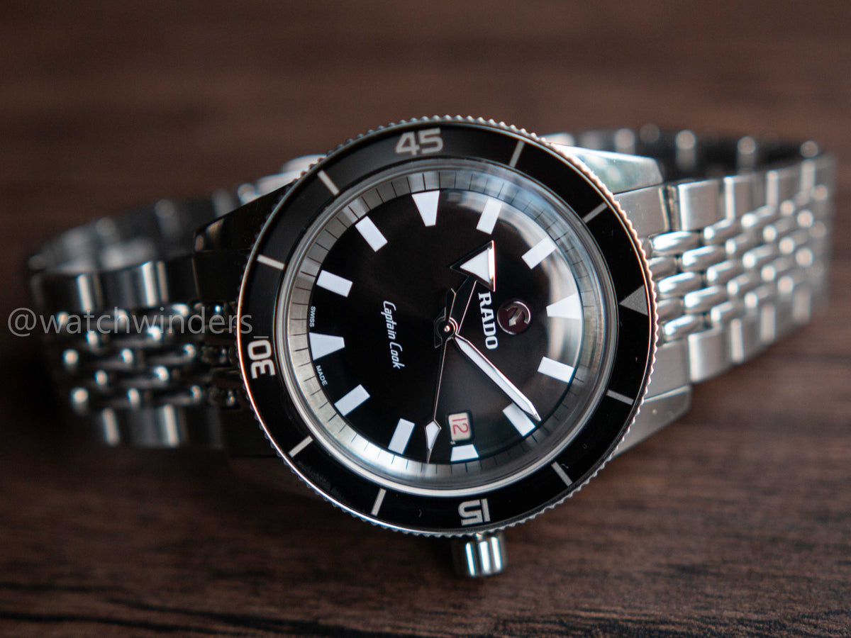 Rado Captain Cook Automatic Black Dial R32505153