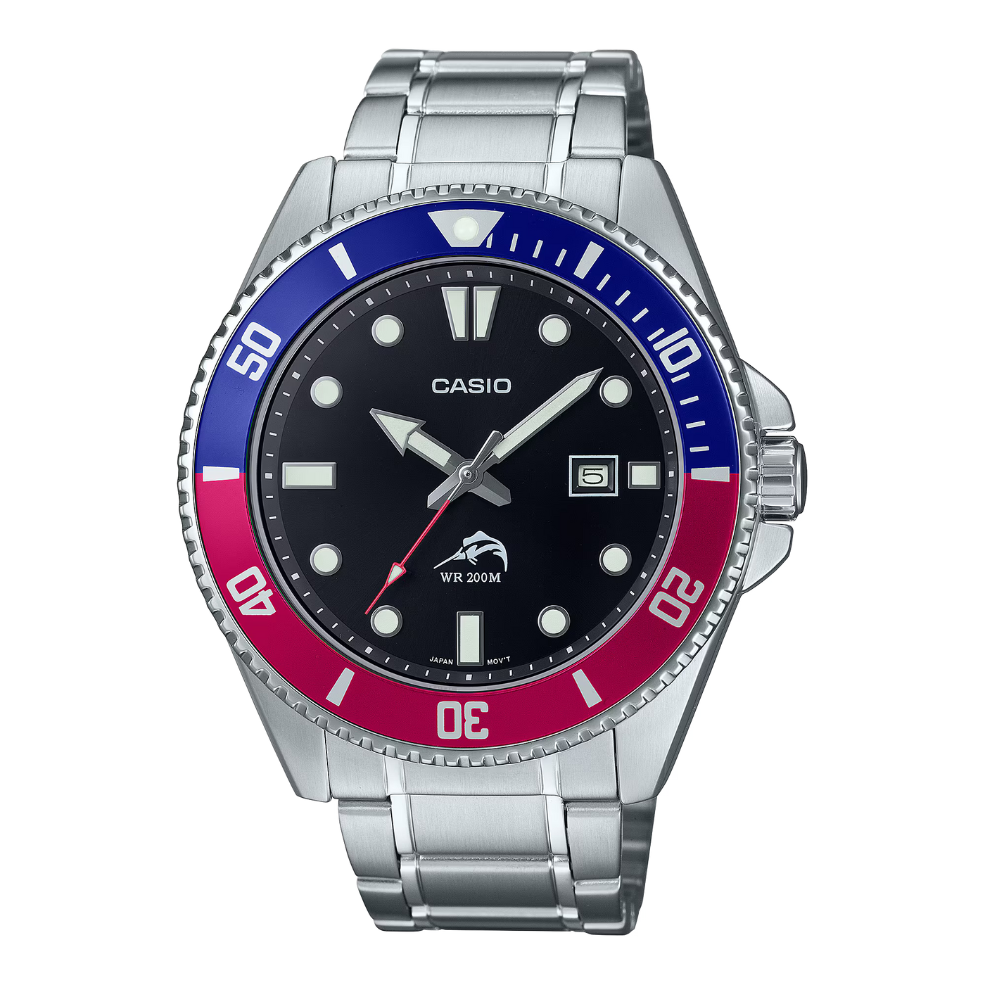 Casio Duro 'Diver Watch' Pepsi Dial MDV-106DD-1A2V