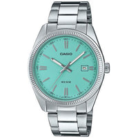 Casio Analogue Quartz Turquoise Blue Dial - 1302PD-2A2VEF
