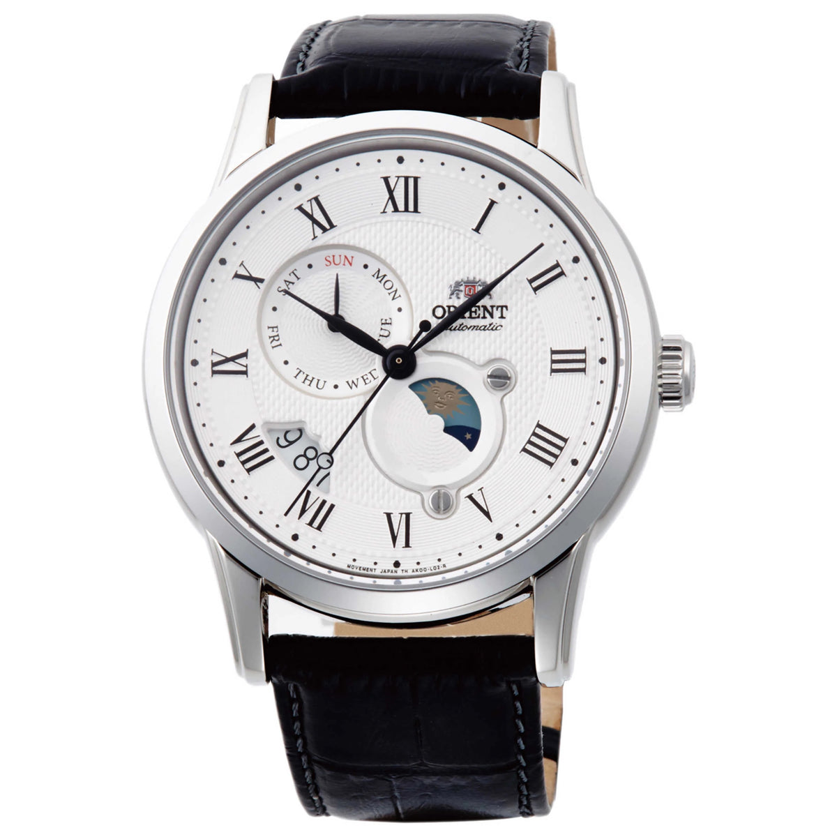 Orient Sun & Moon Automatic White Dial RA-AK0008S10B
