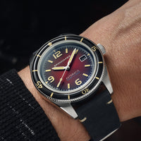 Spinnakar Fleuss Automatic Oxblood Red Dial SP-5055-07