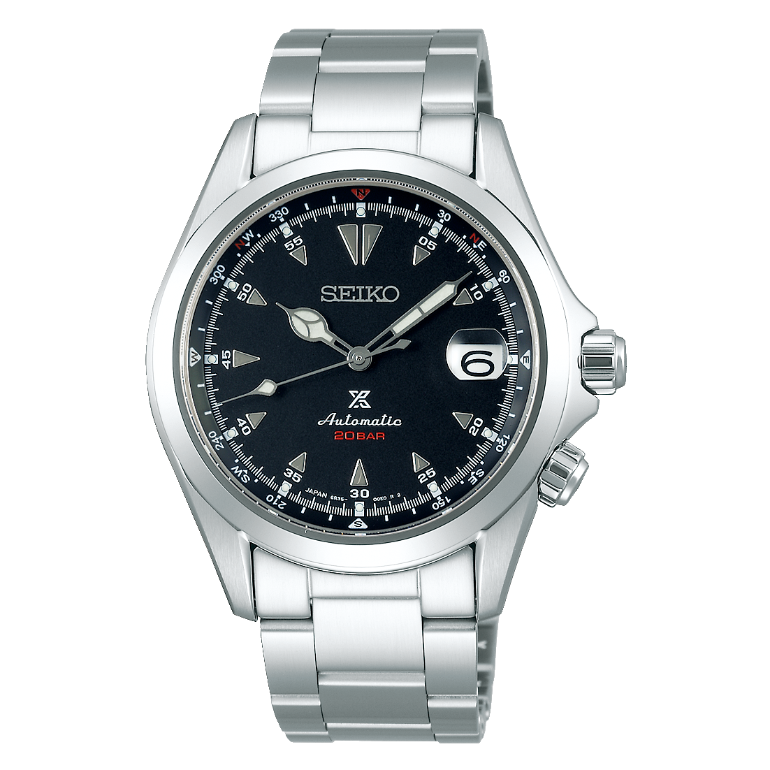 Seiko Prospex Alpinist "Shark Tooth" SPB117j1 Black