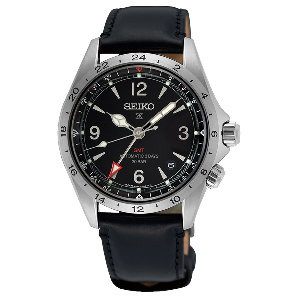 Seiko Prospex Alpinist GMT SPB379J1 Black Dial
