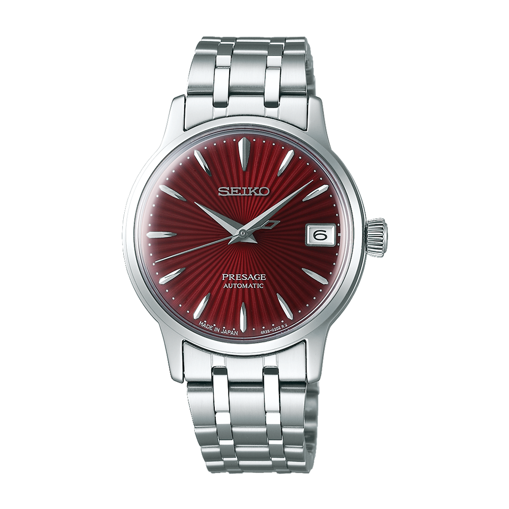 Seiko Presage Cocktail Time "Kir Royal" Red SRP853J1
