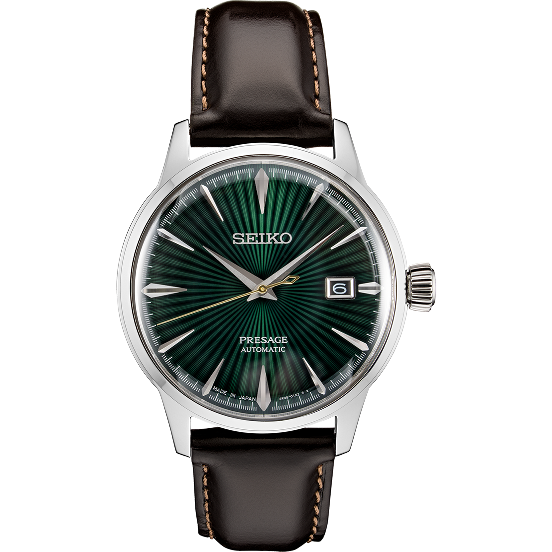 Seiko Presage Mockingbird Green Dial SRPD37