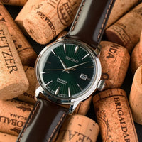 Seiko Presage Mockingbird Green Dial SRPD37