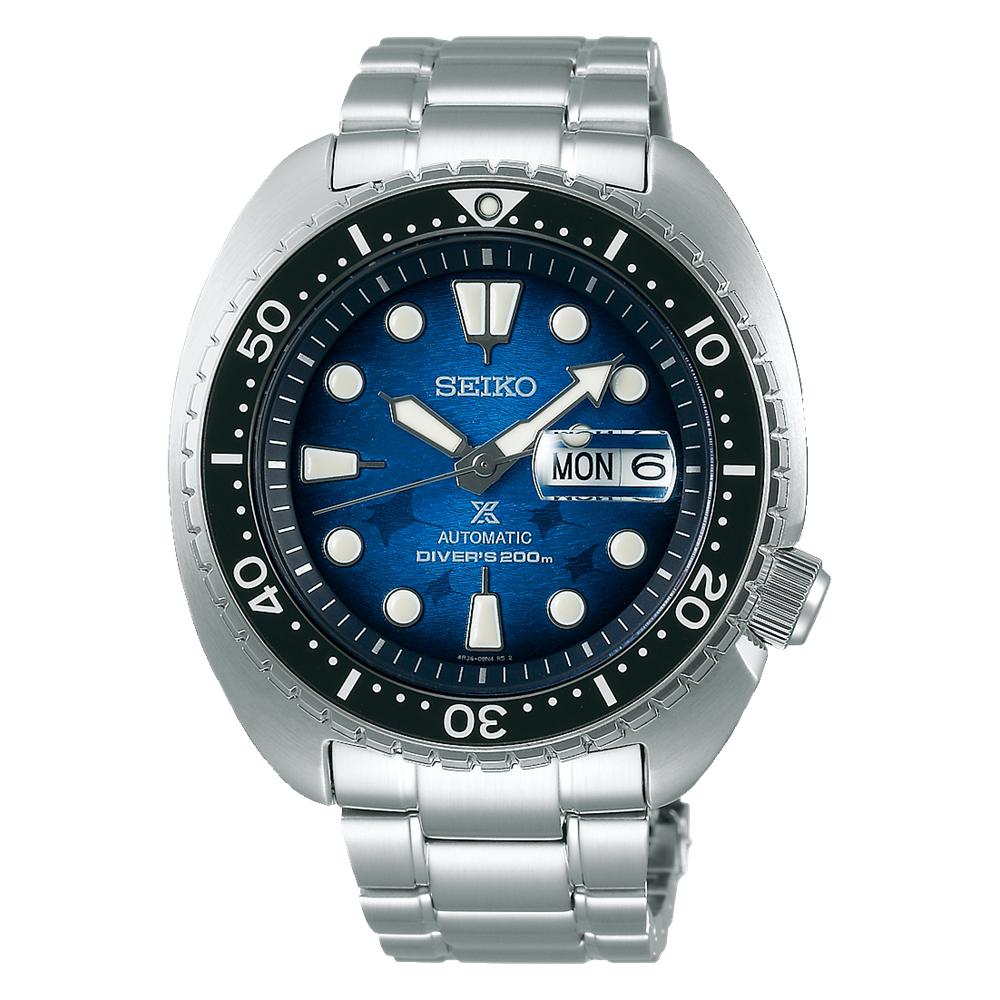 Seiko Prospex King Turtle 'Manta Ray' 'Special Edition' Blue Dial SRPE39K1
