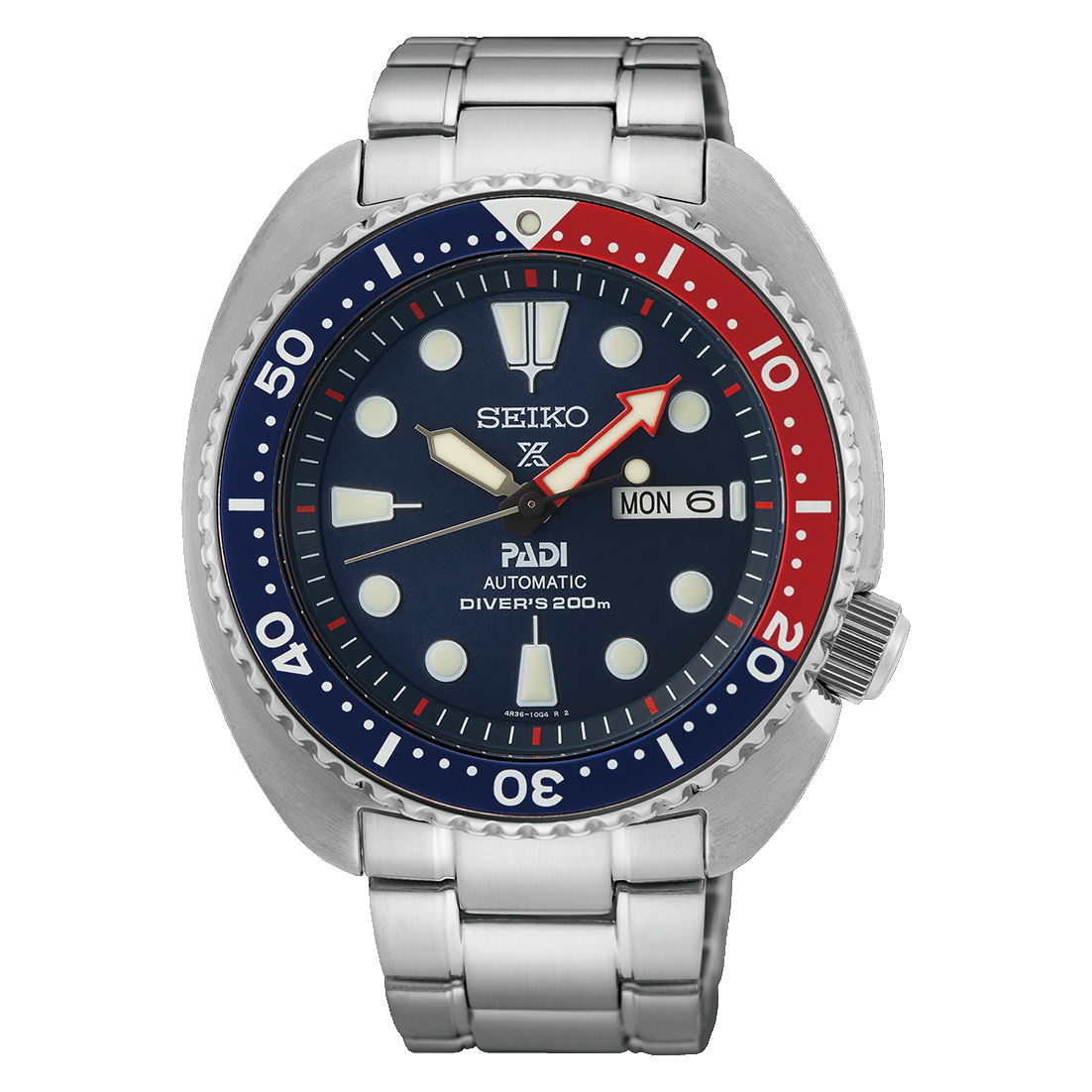 Seiko Prospex PADI King Turtle Pepsi Dial Dial SRPE99