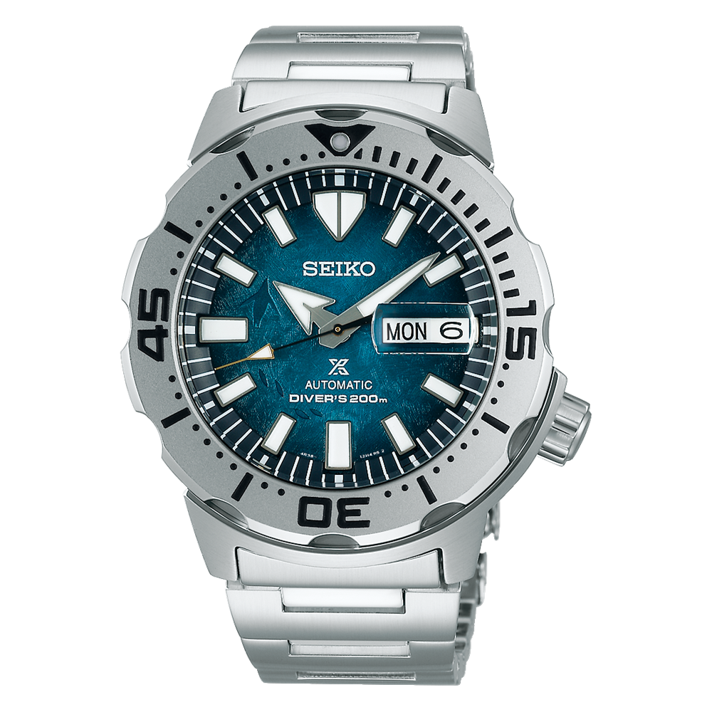 Seiko Prospex Antarctica 'Monster' Save the Ocean' Blue Dial SRPH75
