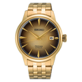 Seiko Presage Cocktail Time ‘Half and Half’ Chain Gold Dial SRPK48J1