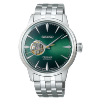 Seiko Presage Open Heart Dial "Grasshopper" Green Dial SSA441