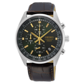 Seiko Speedtimer Solar Chronograph Green Dial SSB385