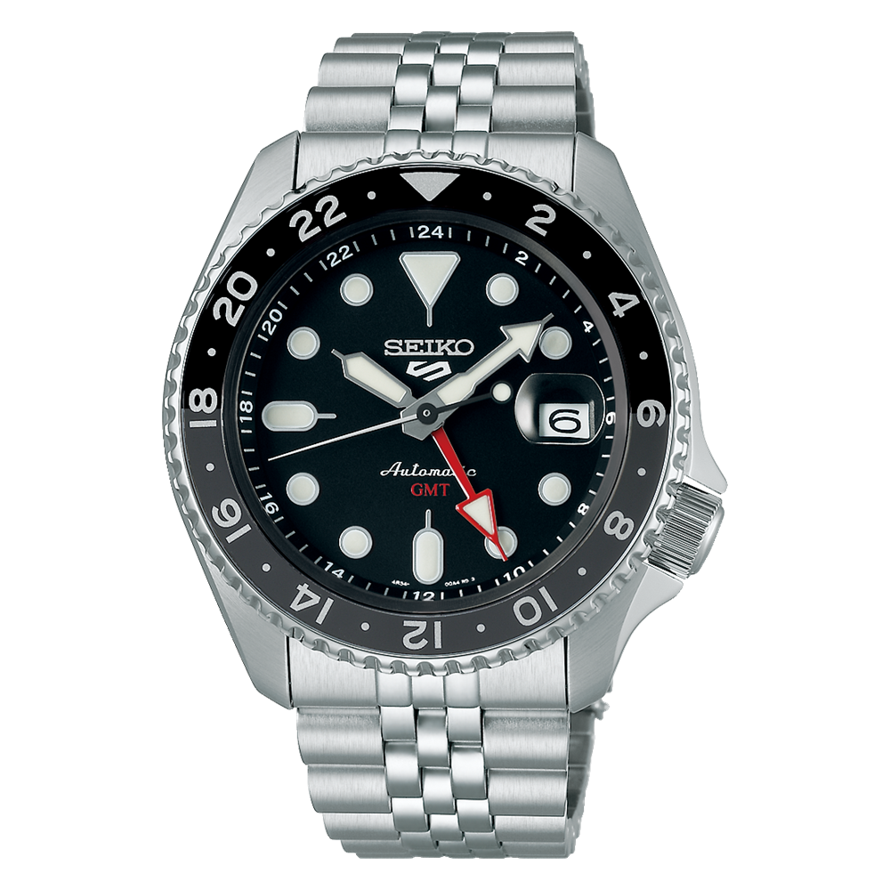 Seiko 5 Sport SKX GMT SSK001 Black Dial