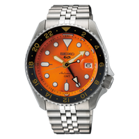 Seiko 5 Sport SKX GMT SSK005 Orange Dial
