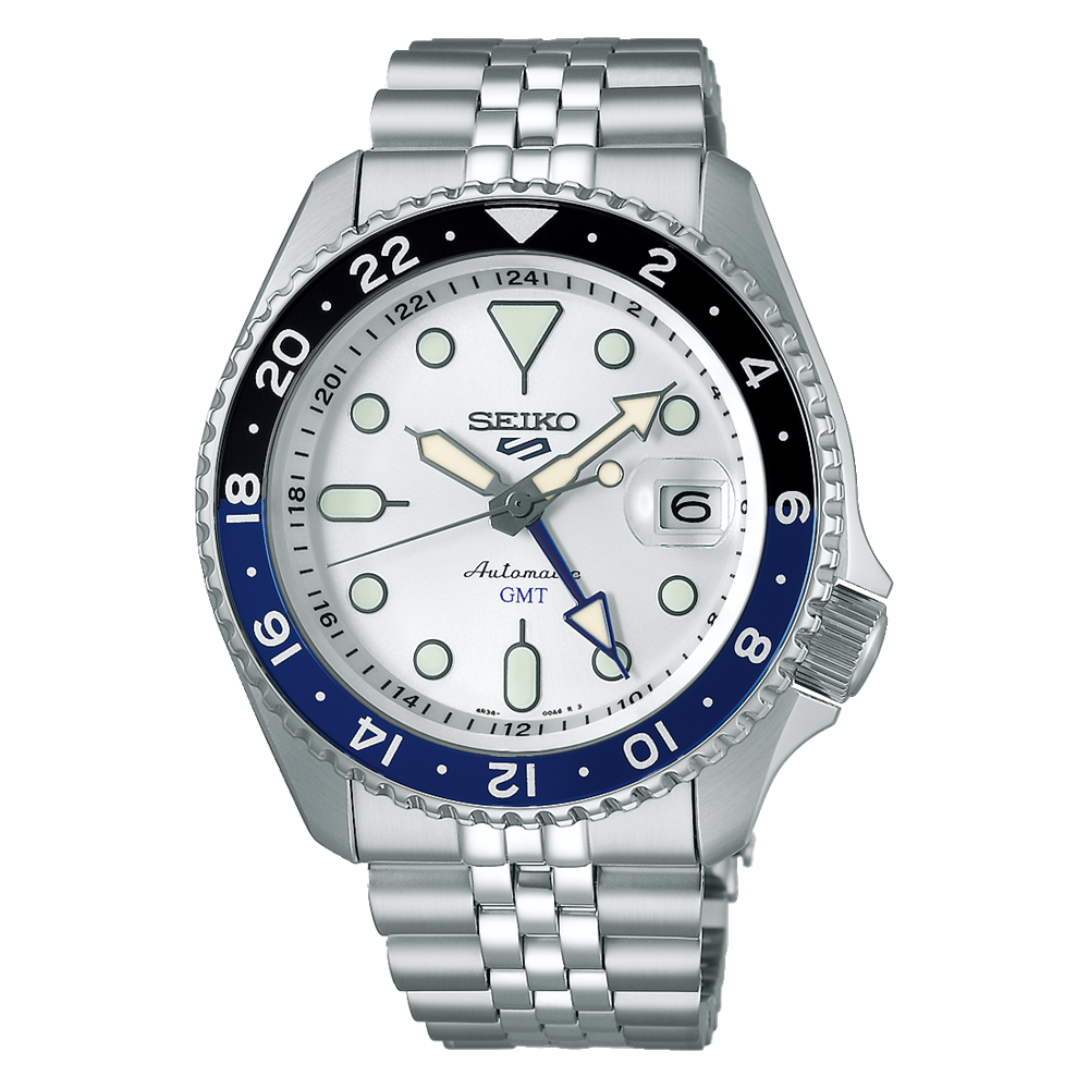 Seiko 5 Sport SKX GMT SSK033 Blue Dial
