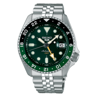 Seiko 5 Sport SKX GMT SSK035 Green Dial