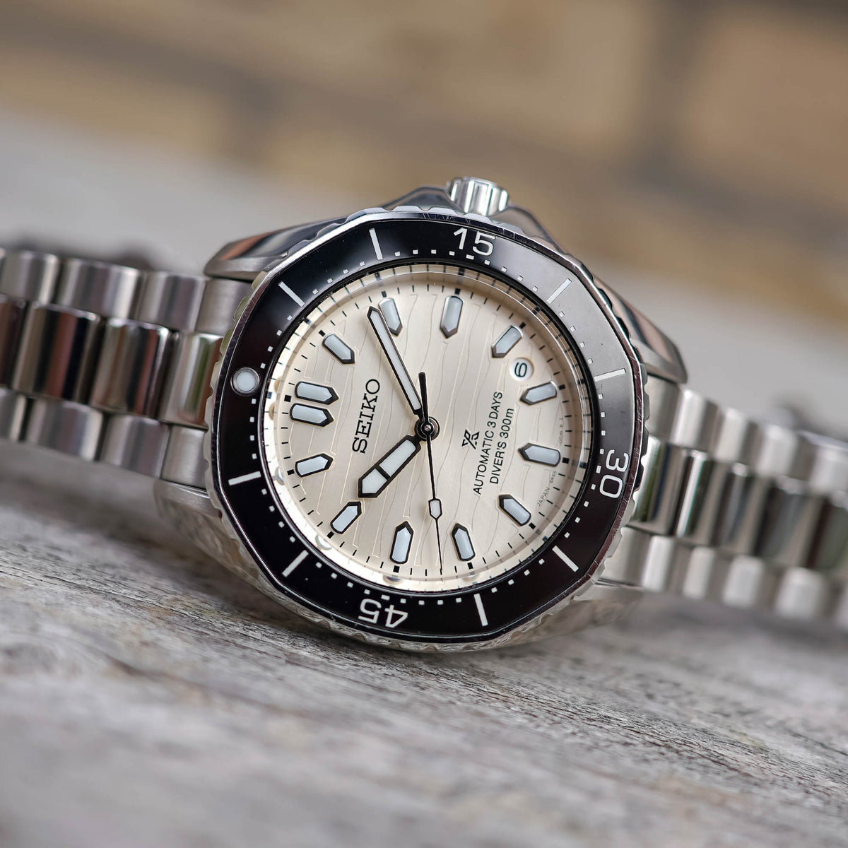 Seiko Prospex 'Coastline' Diver SPB481J1 Ivory Dial