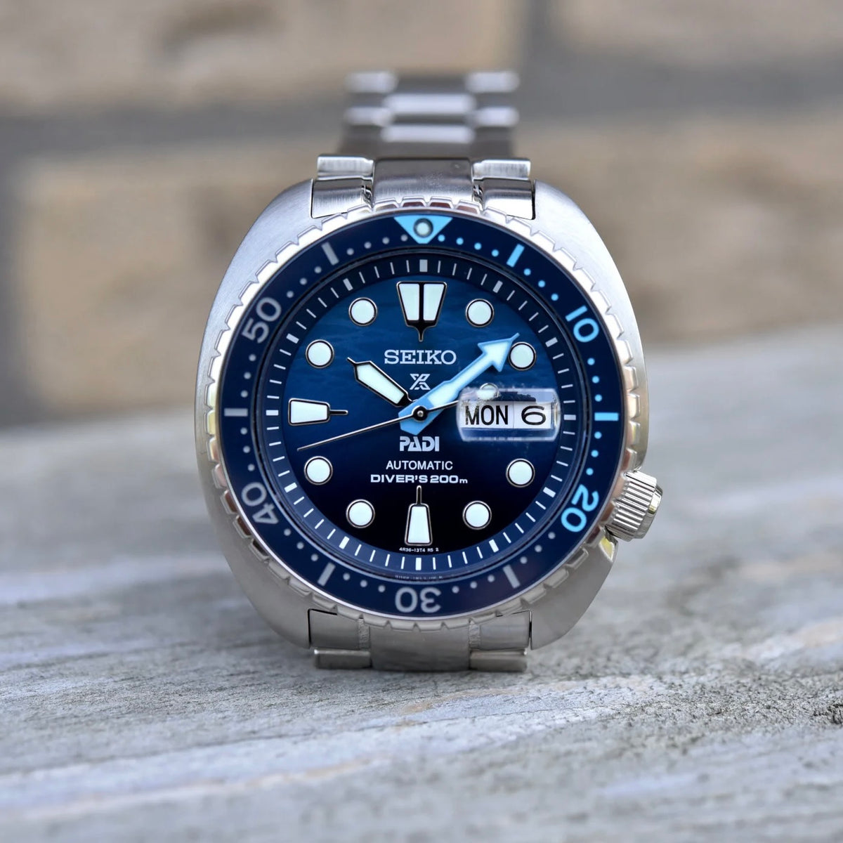 Seiko Prospex PADI King Turtle Special Edition Blue Dial SRPK01