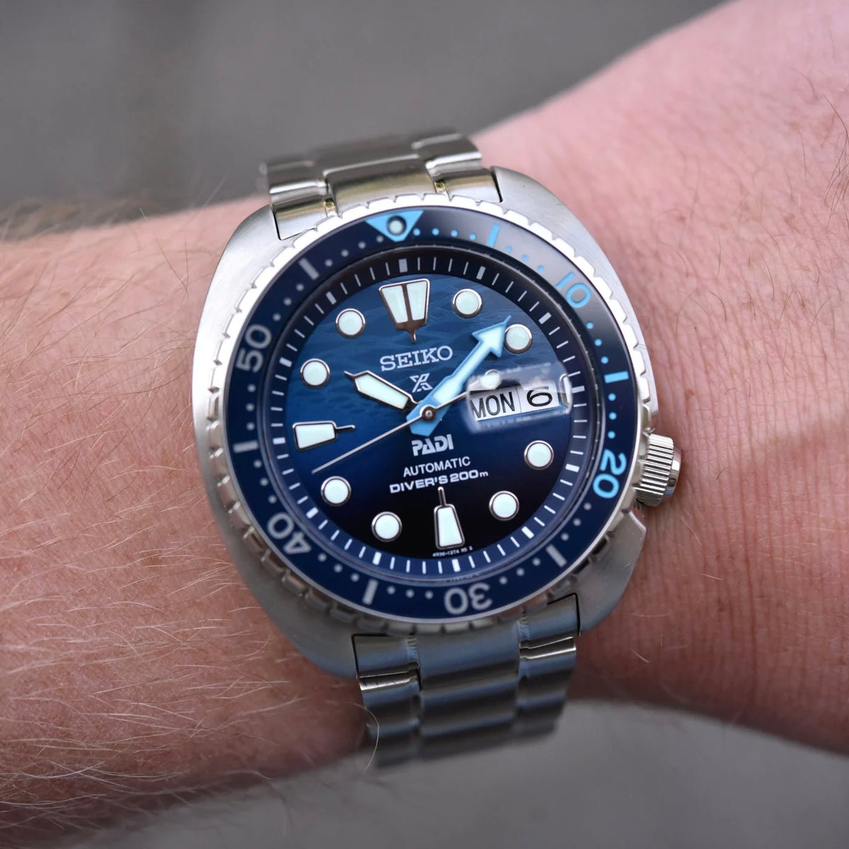 Seiko Prospex PADI King Turtle Special Edition Blue Dial SRPK01