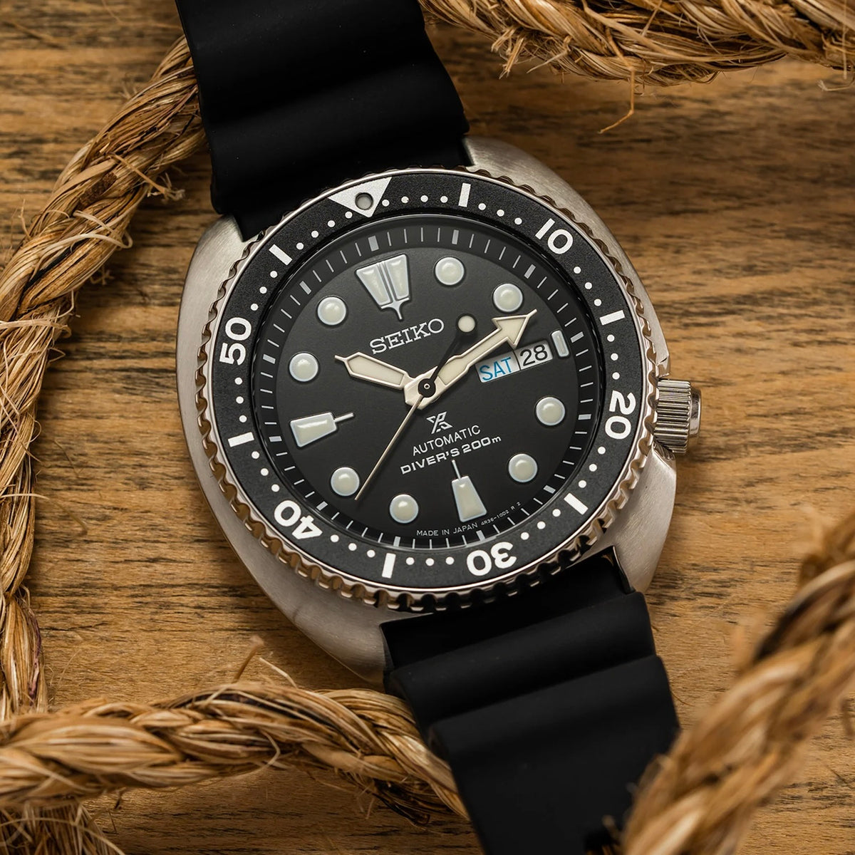 Seiko Prospex Turtle Black Dial SRPE93