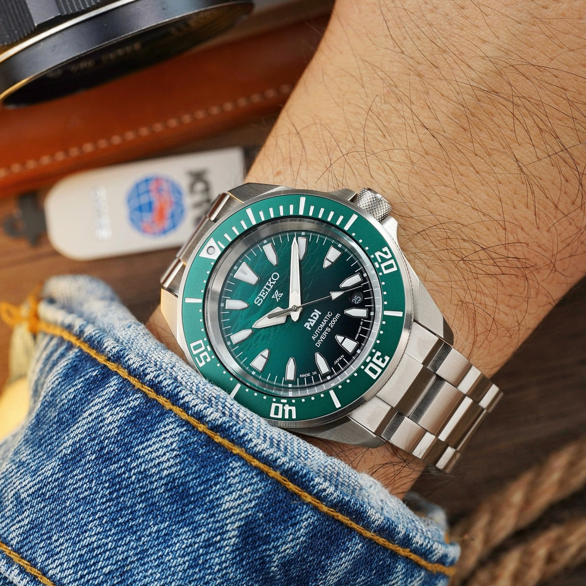 Seiko Prospex Sea Samurai Green Dial Automatic SRPL53K1