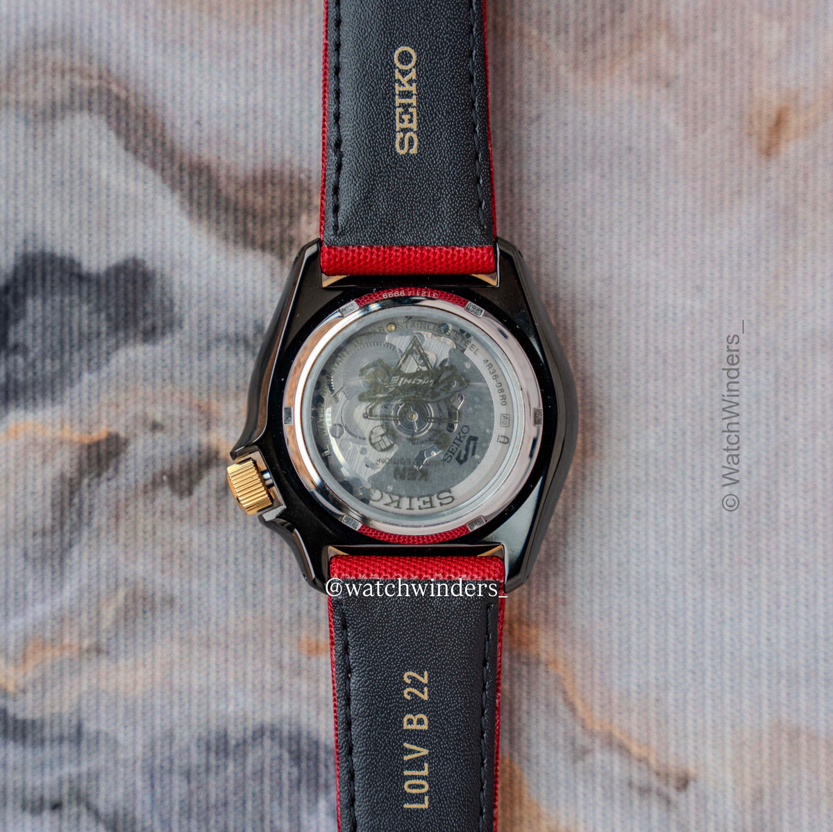 Seiko 5 Sports x Street Fighter V Limited Edition 'Ken' SRPF20