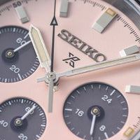 Seiko Prospex Speedtimer Solar Chronograph Salmon Dial SSC963