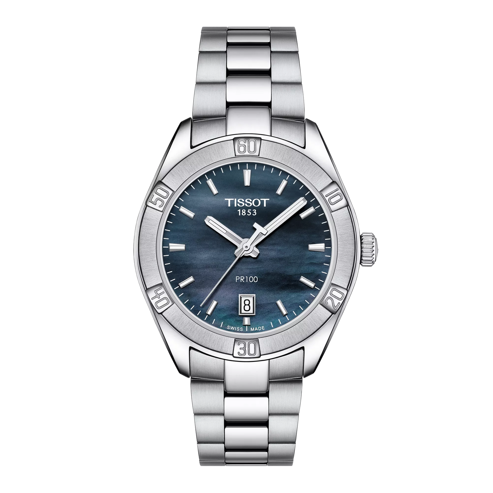Tissot PR 100 Sport Chic 36mm Mother of Pearl Dial T101.910.11.121.00