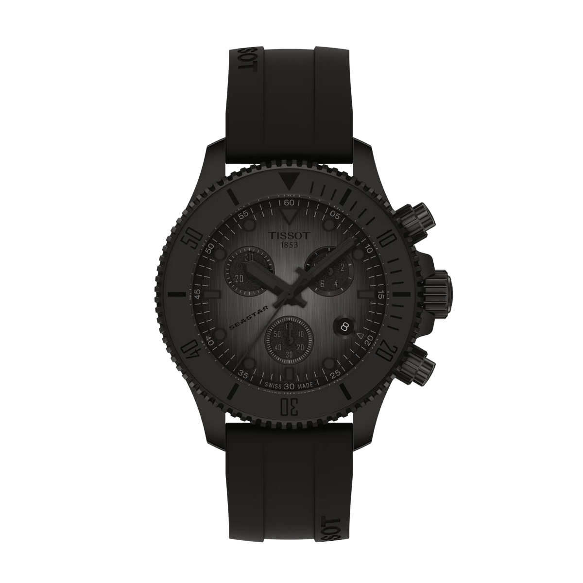 Tissot Seastar 1000 Quartz Chronograph Black PVD T120.217.37.061.00
