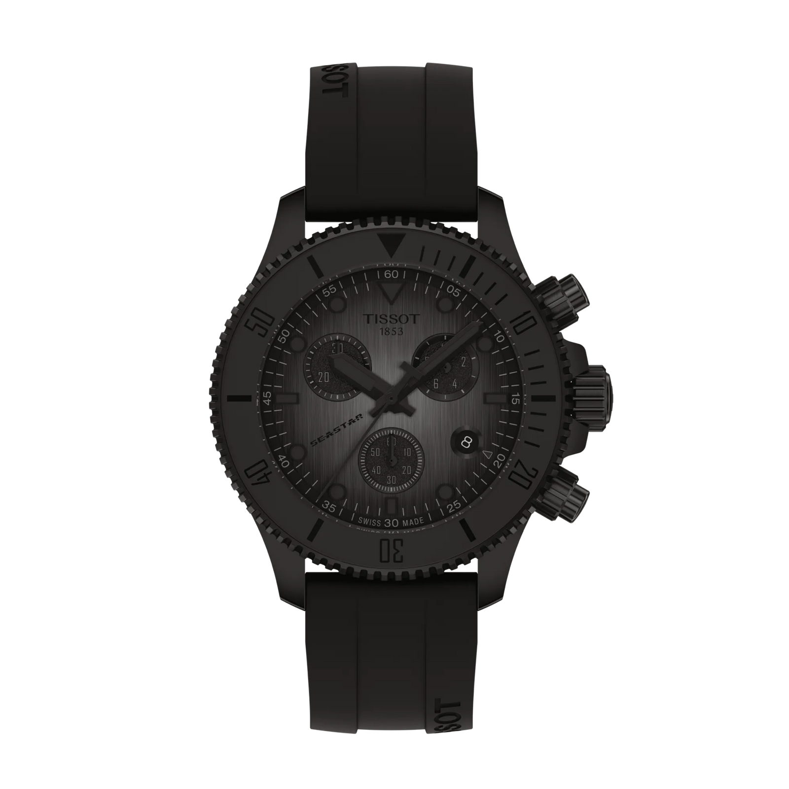 Tissot Seastar 1000 Quartz Chronograph Black PVD T120.217.37.061.00