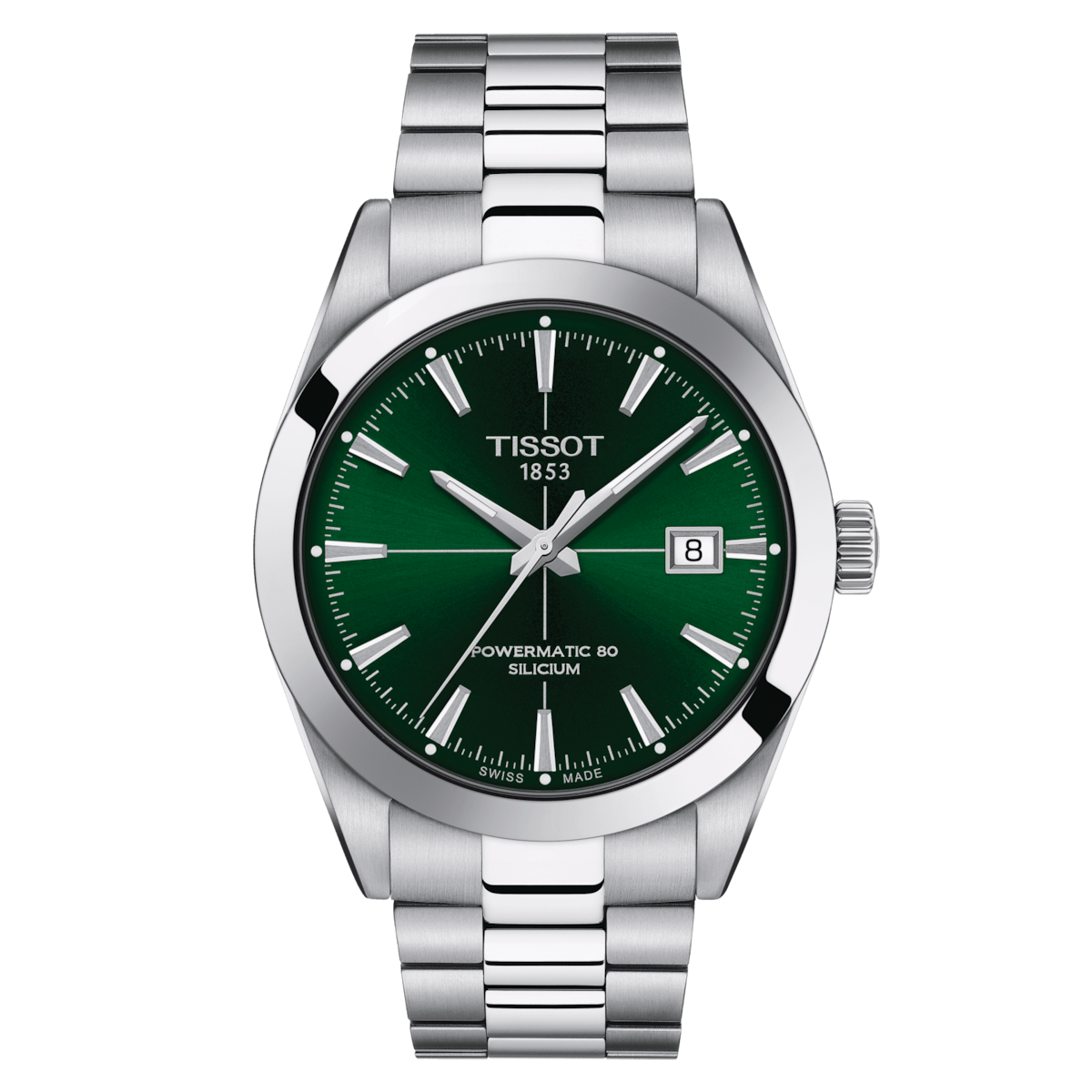 Tissot Gentleman Powermatic 80 Silicium T127.407.11.091.01 Green Dial