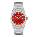Tissot PRX Quartz 35mm Red Dial T137.210.11.421.00