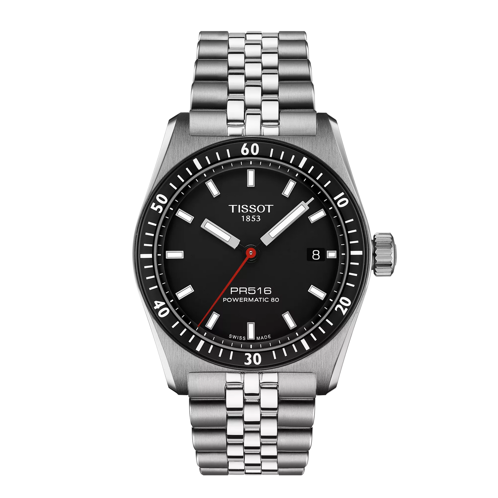 Tissot PR516 Powermatic80 Jubilee Bracelet T149.407.11.051.00