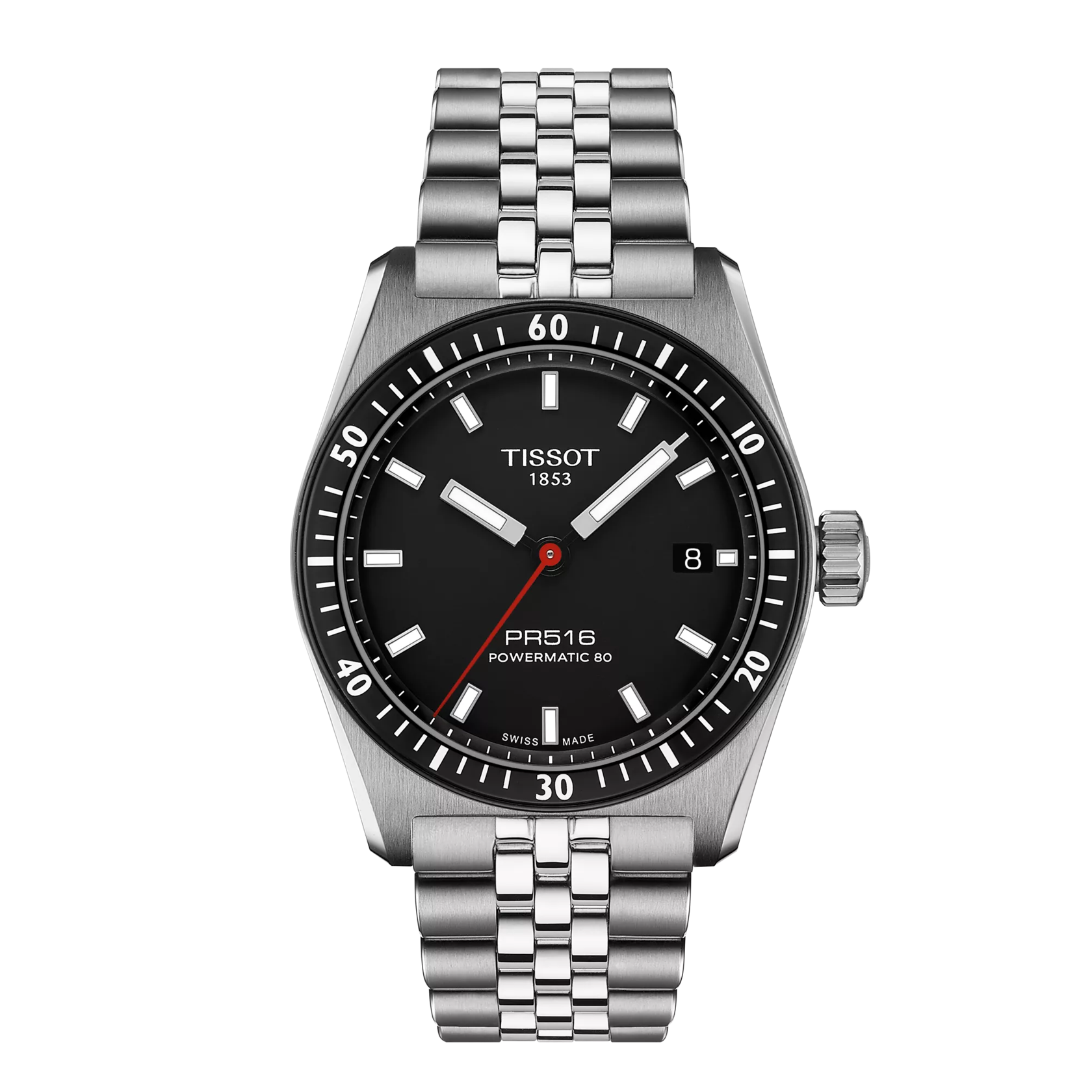 Tissot PR516 Powermatic80 Jubilee Bracelet T149.407.11.051.00