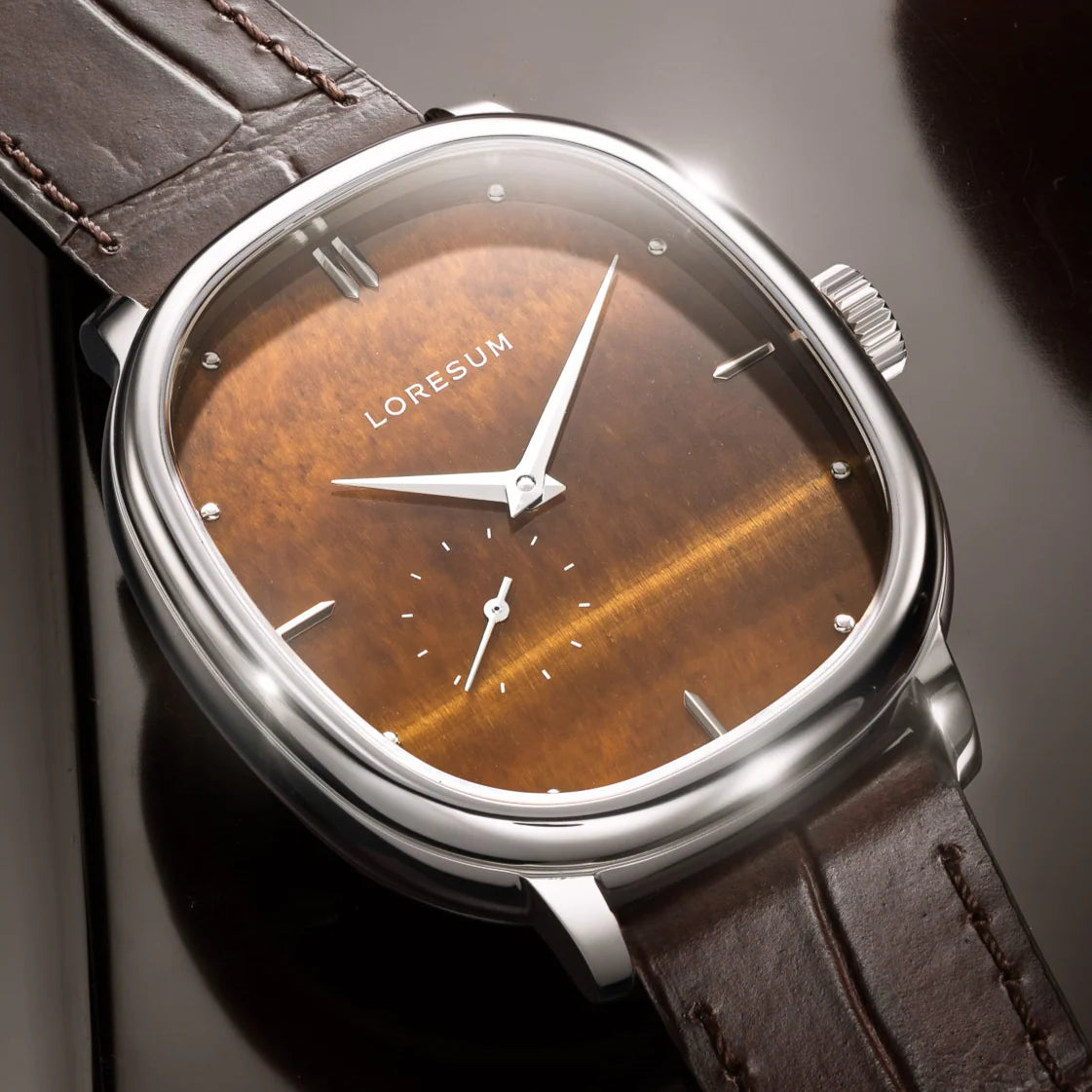 Loresum LS06 - Tiger's eye - Stainless Steel