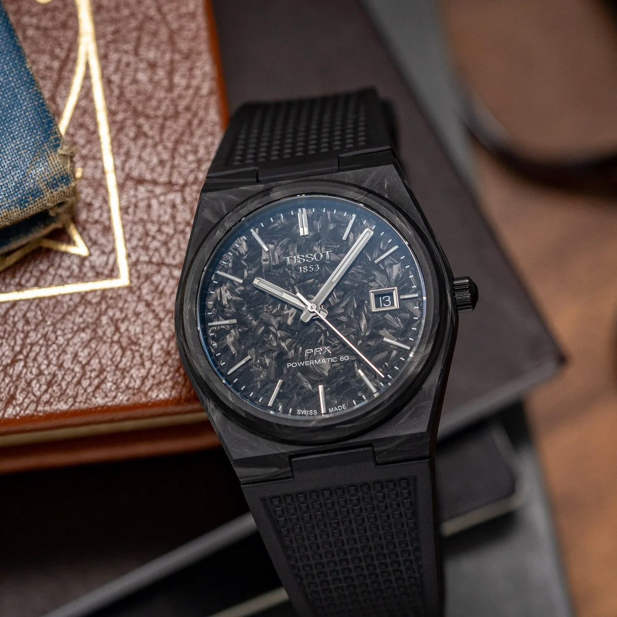 Tissot PRX Carbon Powermatic80 T137.907.97.201.00 40mm