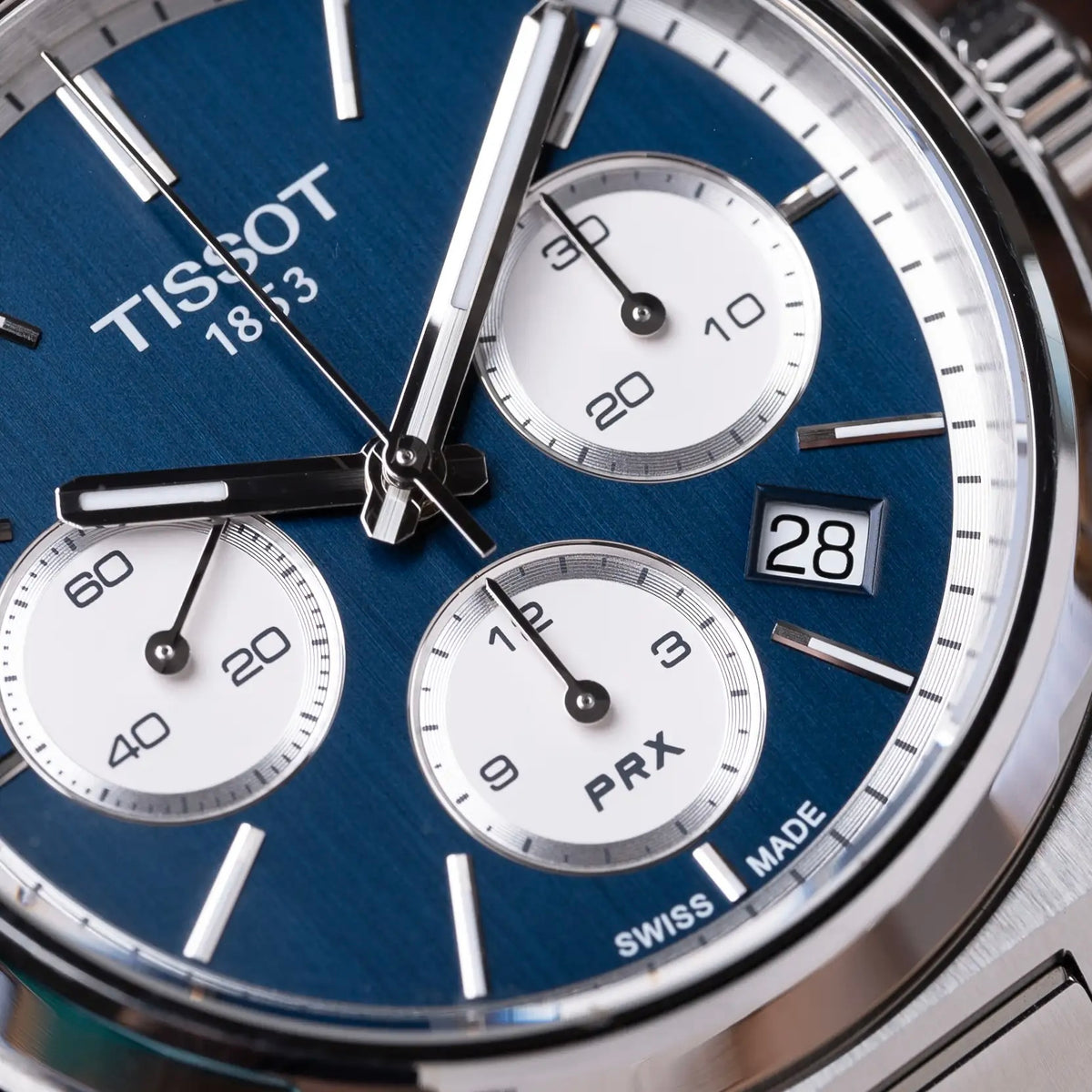 Tissot PRX Powermatic80 Chronograph 42mm Blue T137.427.11.041.00