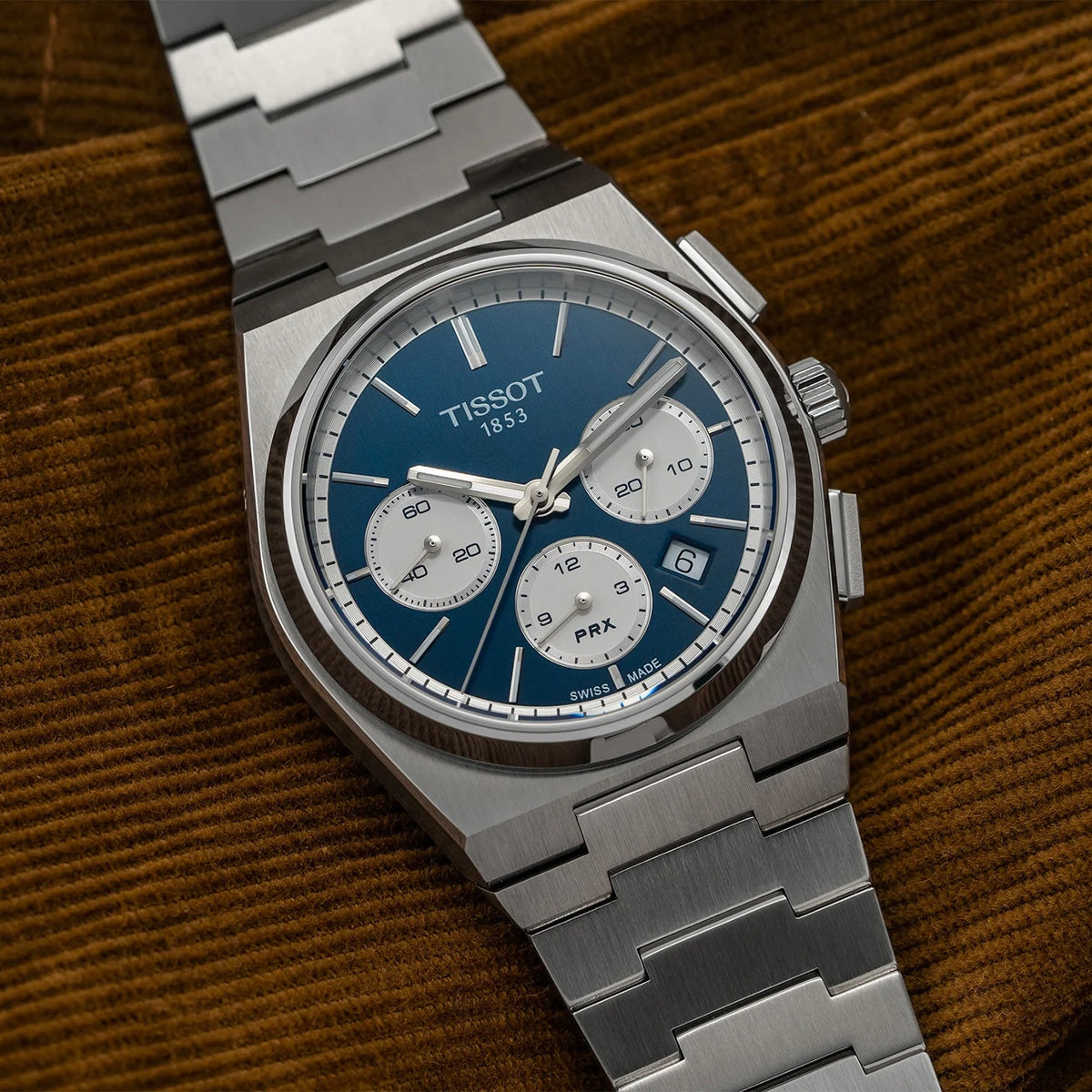 Tissot PRX Powermatic80 Chronograph 42mm Blue T137.427.11.041.00