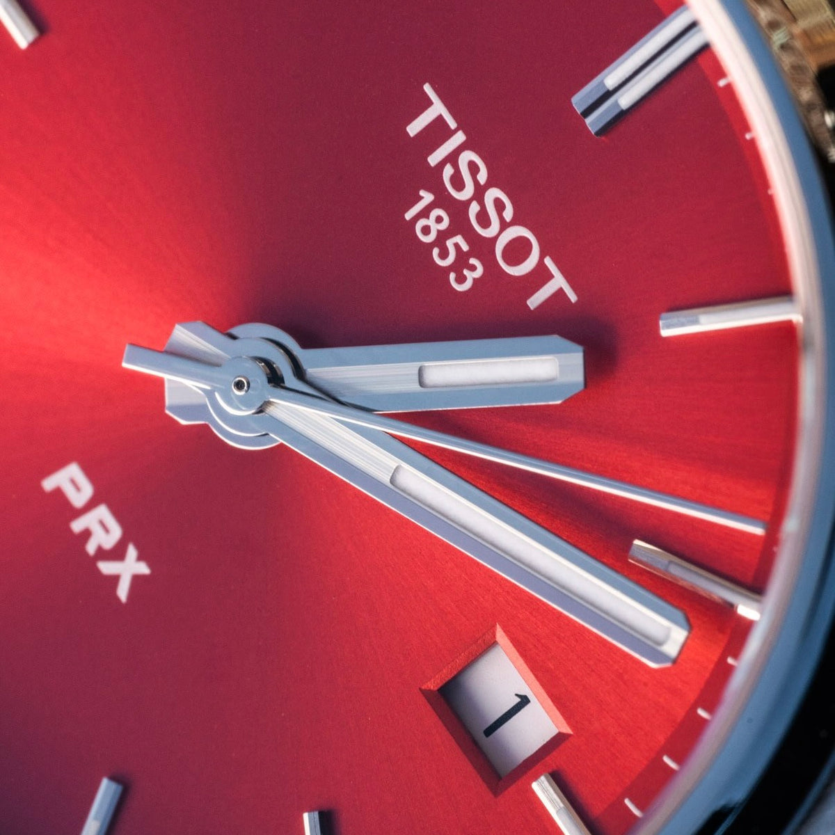 Tissot PRX Quartz 35mm Red Dial T137.210.11.421.00