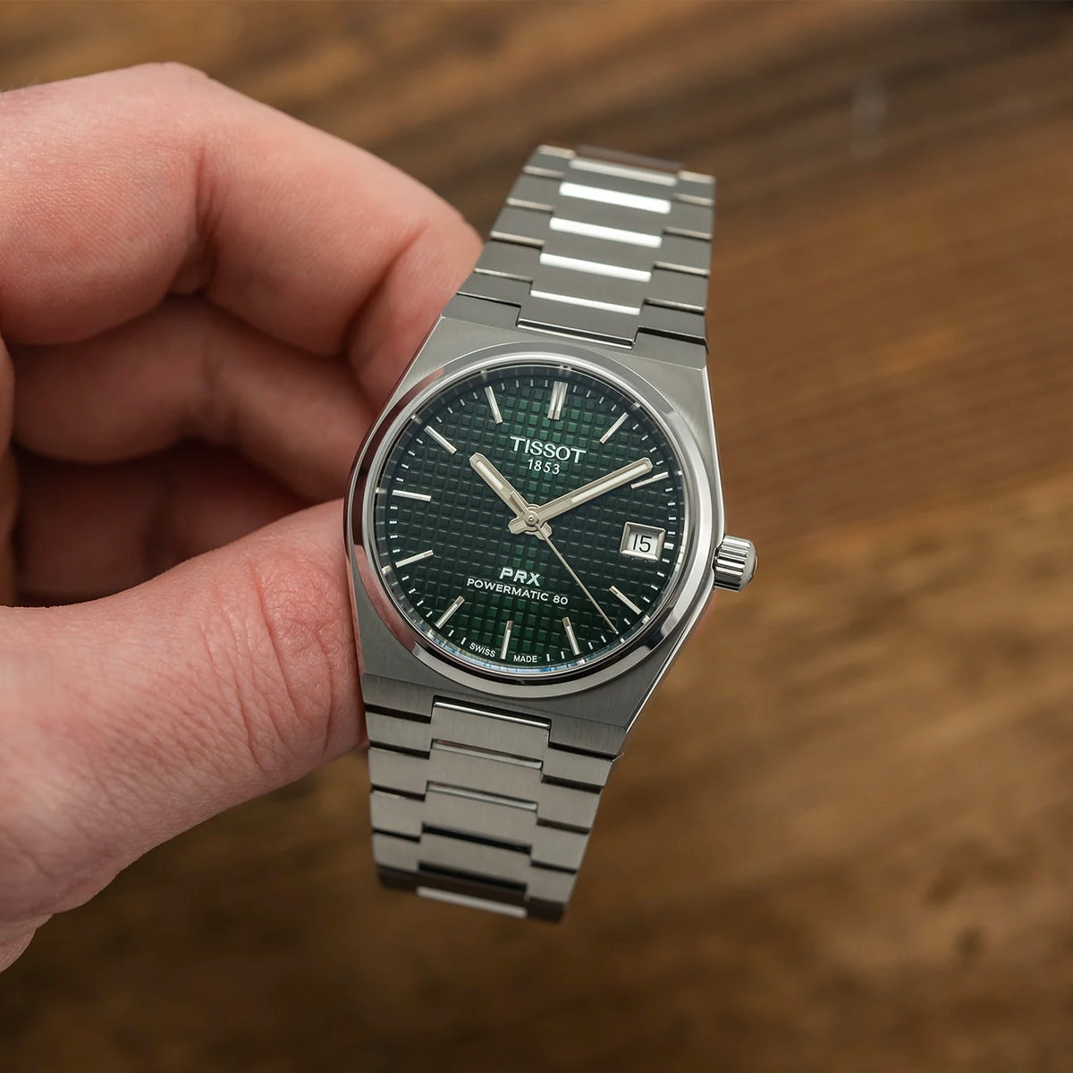 Tissot PRX Powermatic 80 35mm Green T137.207.11.091.00