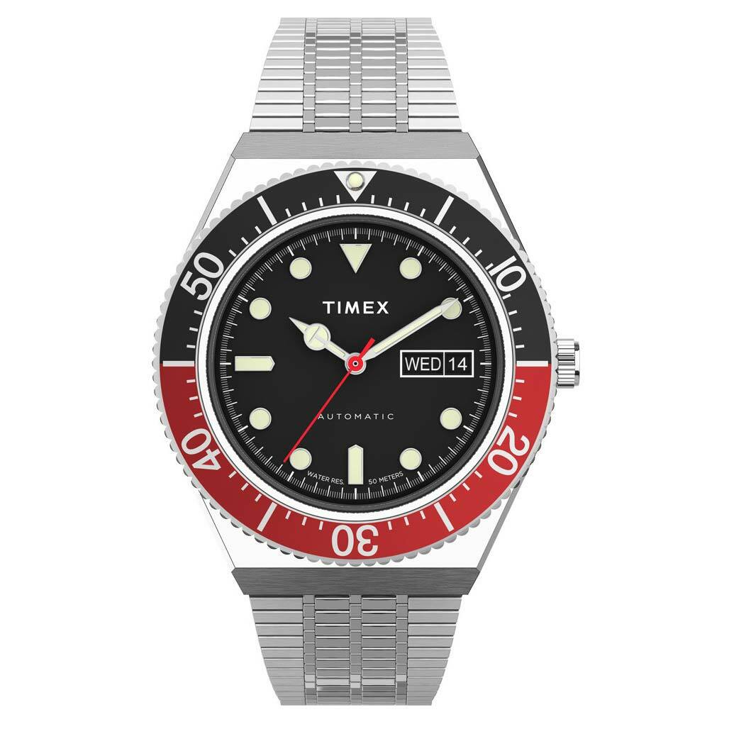 Timex - Q Timex Reissue TW2U83400ZV "Coke" M79 Automatic