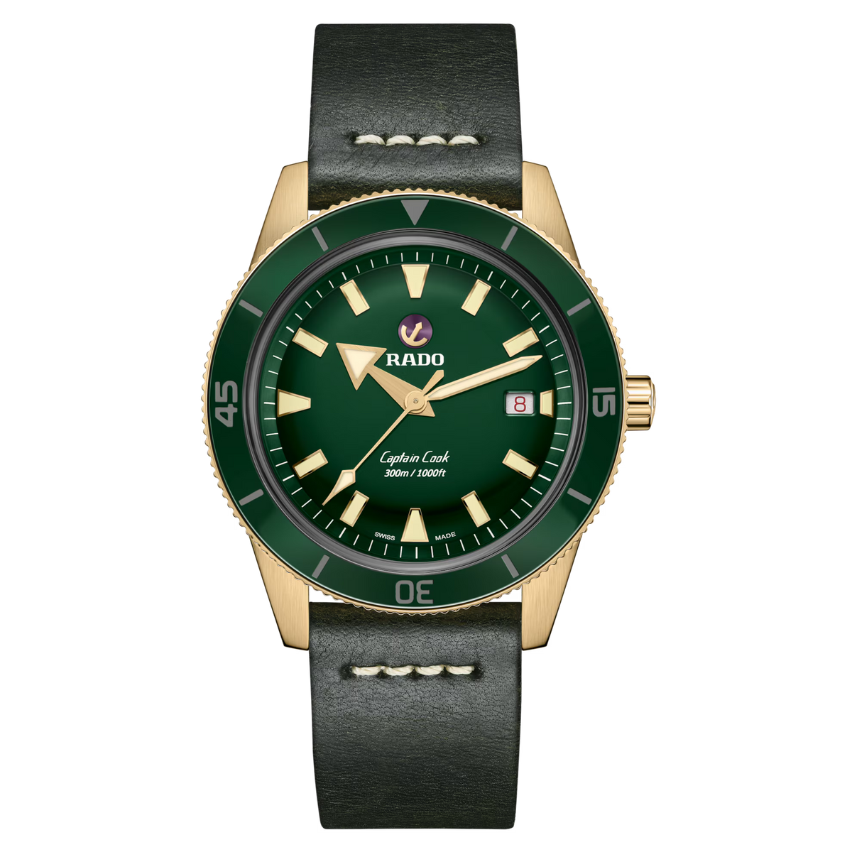 Rado Captain Cook Bronze Green Dial Ref. R32504315