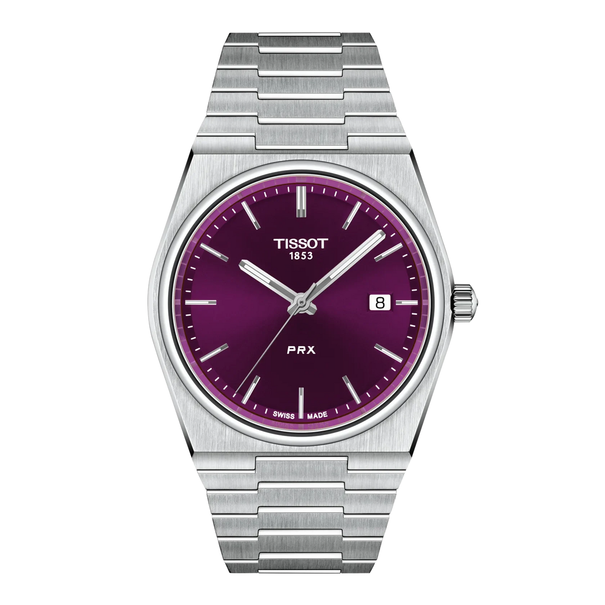 Tissot PRX Quartz 40mm Purple Dial T137.410.11.401.00