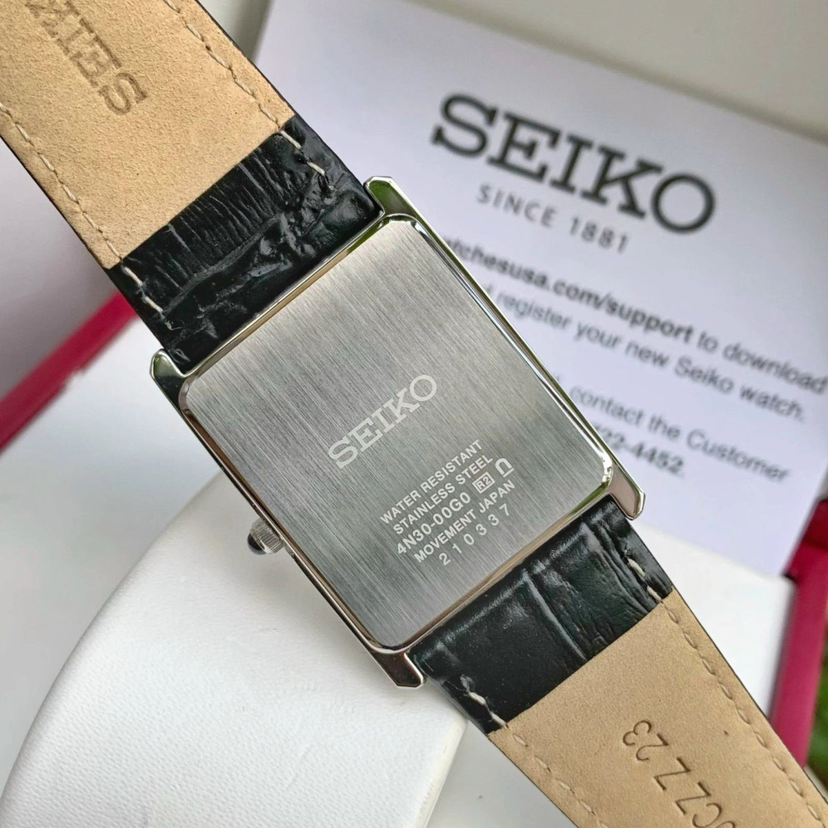 Seiko Tank Classic Thin Quartz Men SWR049