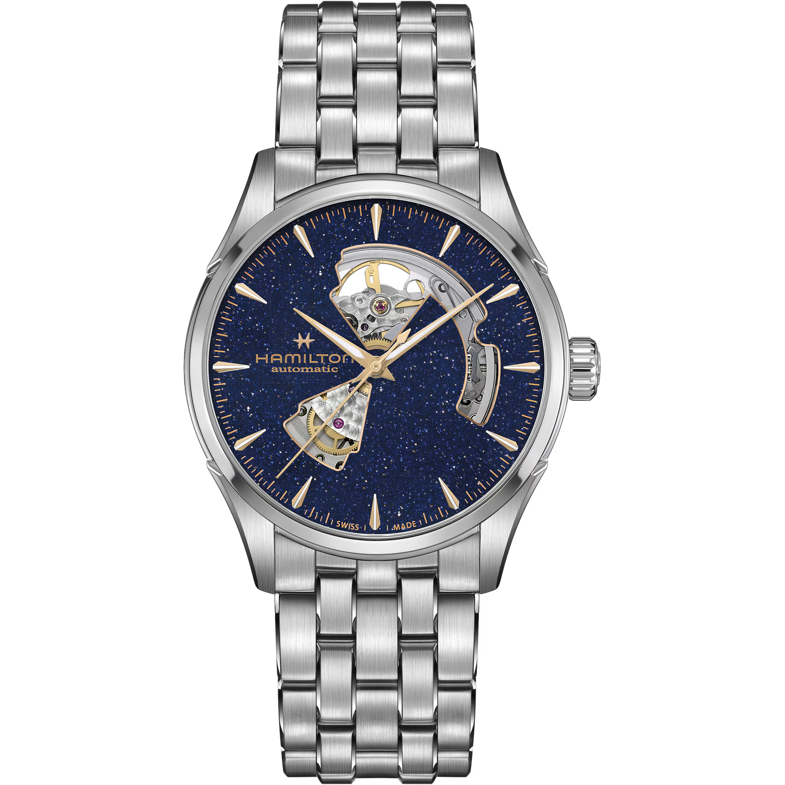 Hamilton Jazzmaster Open Heart Automatic Starry Blue Dial H32705140