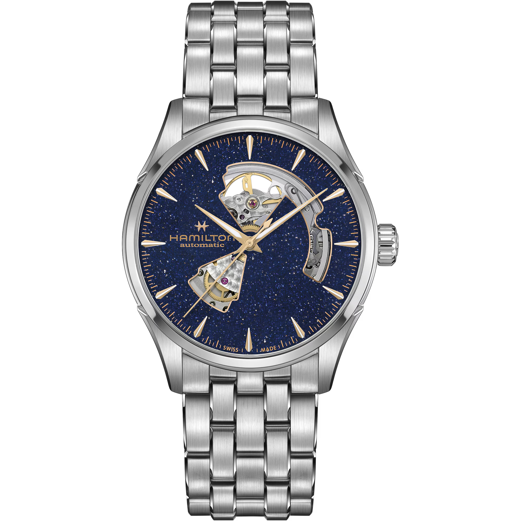 Hamilton Jazzmaster Open Heart Automatic Starry Blue Dial H32705140
