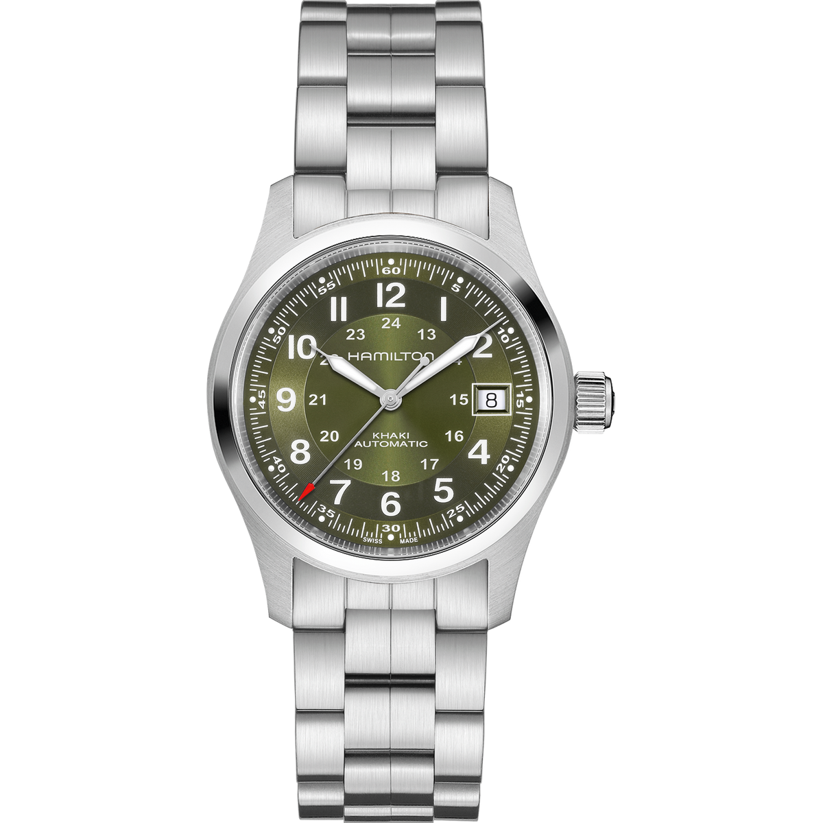 Hamilton Khaki Field Automatic 38mm Green Dial H70455160