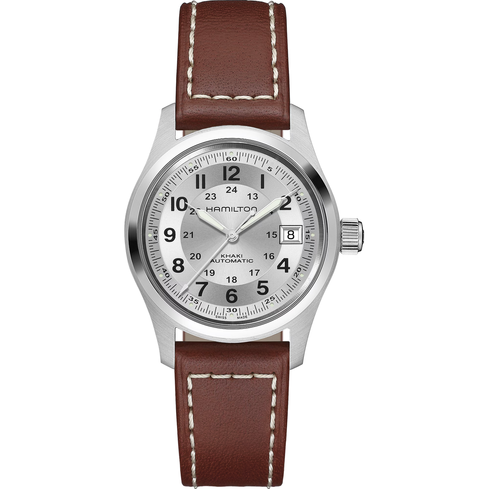 Hamilton Khaki Field White Dial 38mm H70455553