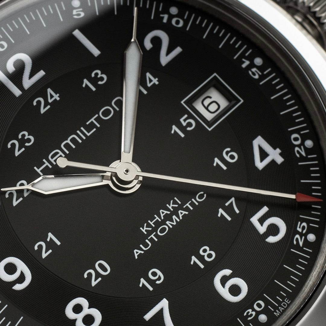 Hamilton Khaki Field Black 42mm H70605733